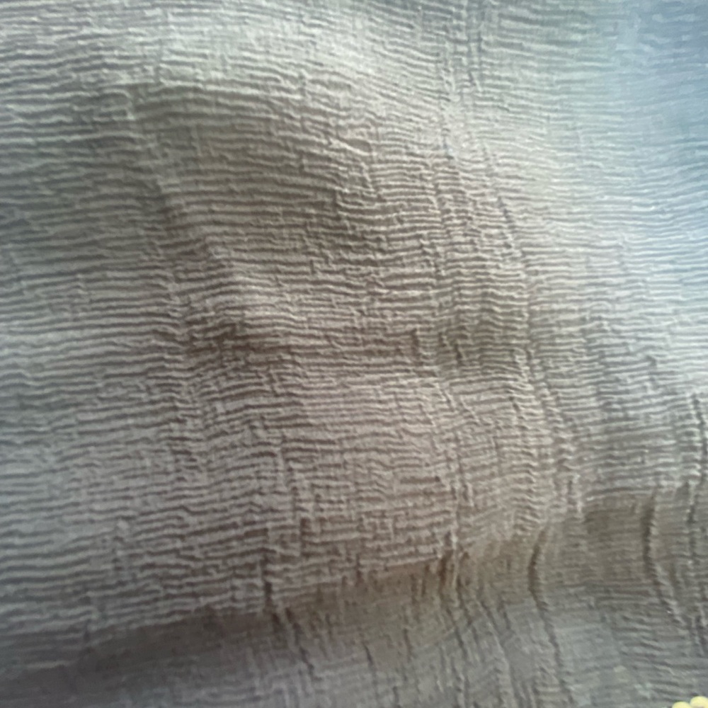 Oscar de la Renta 100% silk shawl, scarf wrap, beaded, made in India dark brown - Picture 5 of 16